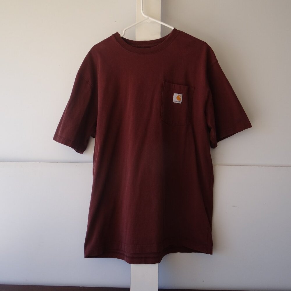 Carhartt Shirt Short Sleeve Pocket, Men's Large